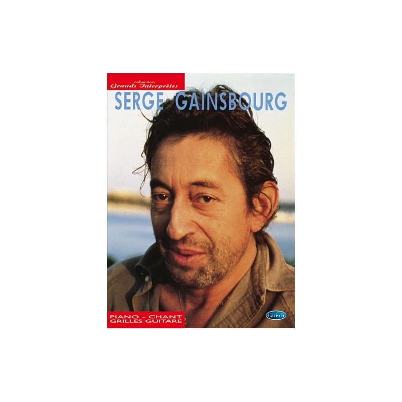 Partition Serge Gainsbourg - Kiosque à musique Avignon