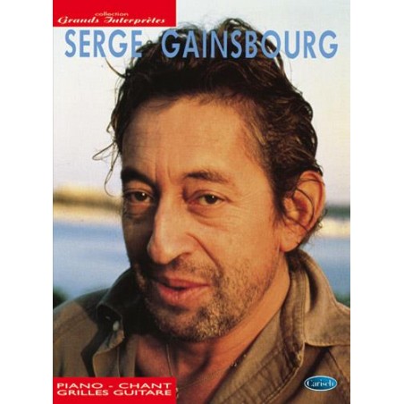 Partition Serge Gainsbourg - Kiosque à musique Avignon