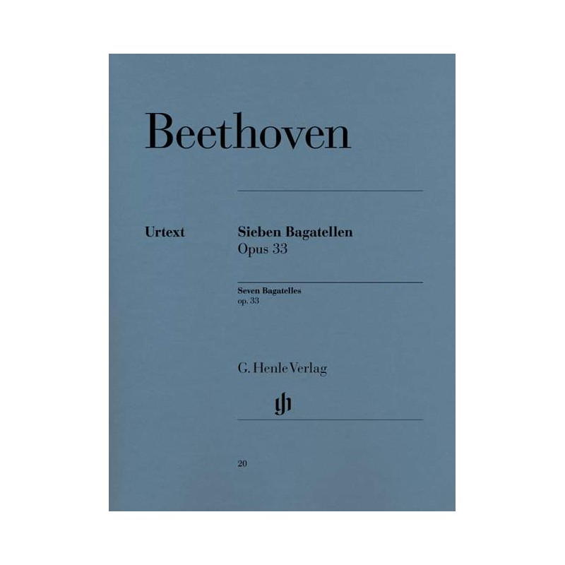 PARTITION PIANO BEETHOVEN BAGATELLES OPUS 33 HN20 LE KIOSQUE A MUSIQUE PARTITION PIANO BEETHOVEN BAGATELLES OPUS 33 HN20 LE KIOSQUE A MUSIQUE