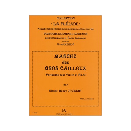 la marche des gros cailloux partition