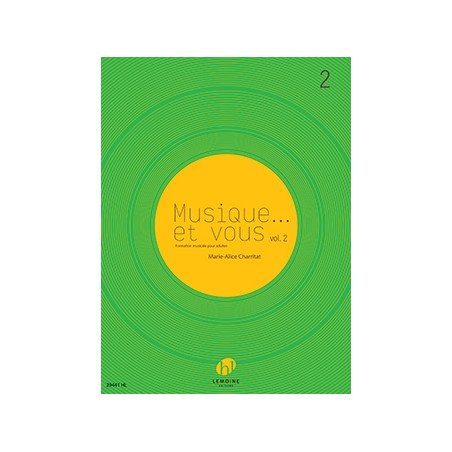Charritat musique et vous volume 2 avignon
