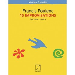 Poulenc 15 improvisations partition