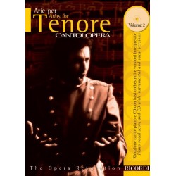 PARTITION CANTOLOPERA TENOR VOLUME 2 NR138824 LE KIOSQUE A MUSIQUE