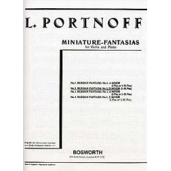 portnoff fantaisie russe n)2 partition violon