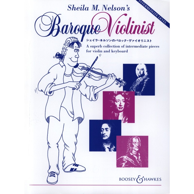 PARTITION SHEILA NELSON BAROQUE VIOLONIST BH10000668 LE KIOSQUE A MUSIQUE