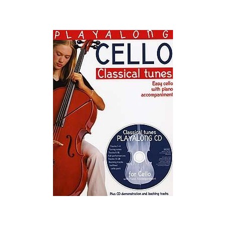 partition playalong cello classical tunes