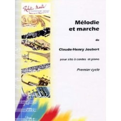 PARTITION ALTO JOUBERT MELODIE ET MARCHE R1799M LE KIOSQUE A MUSIQUE