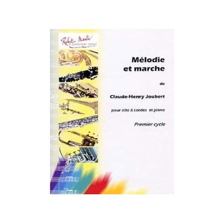 PARTITION ALTO JOUBERT MELODIE ET MARCHE R1799M LE KIOSQUE A MUSIQUE