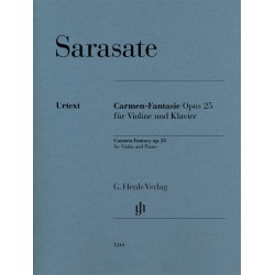 PARTITION CARMEN FANTAISIE de SARASATE HN1244 LE KIOSQUE A MUSIQUE