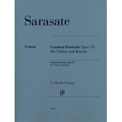 PARTITION CARMEN FANTAISIE de SARASATE HN1244 LE KIOSQUE A MUSIQUE