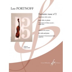 fantaisie russe n°2 partition alto