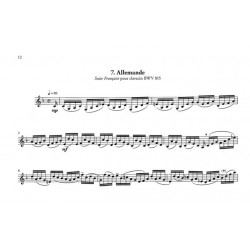 30 Etudes d'après Bach partition clarinette