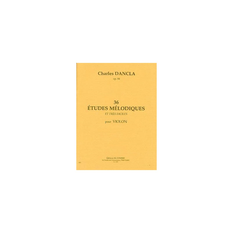 PARTITION VIOLON ETUDES MELODIQUES DE DANCLA EG02035 LE KIOSQUE A MUSIQUE PARTITION VIOLON ETUDES MELODIQUES DE DANCLA EG02035 LE KIOSQUE A MUSIQUE