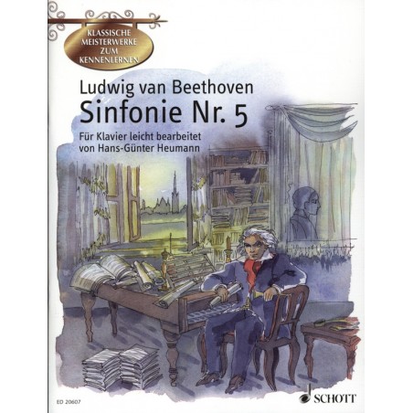 PARTITION PIANO BEETHOVEN SYMPHONIE N°5 LE KIOSQUE A MUSIQUE