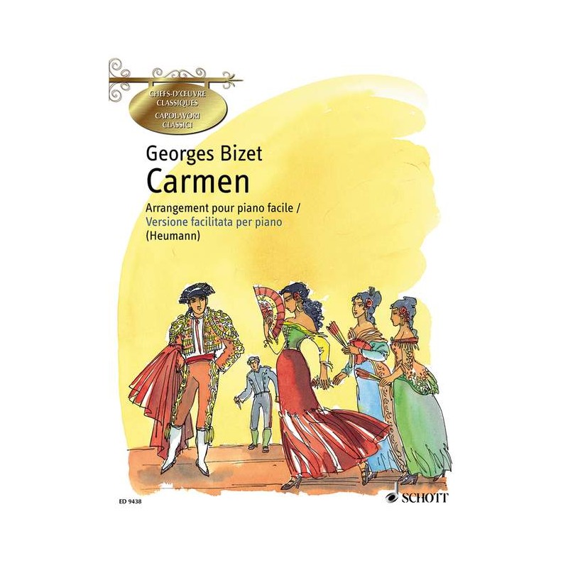 PARTITION PIANO CARMEN ED9438 LE KIOSQUE A MUSIQUE