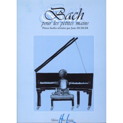 PARTITION PIANO BACH POUR LES PETITES MAINS HL26614 LE KIOSQUE A MUSIQUE