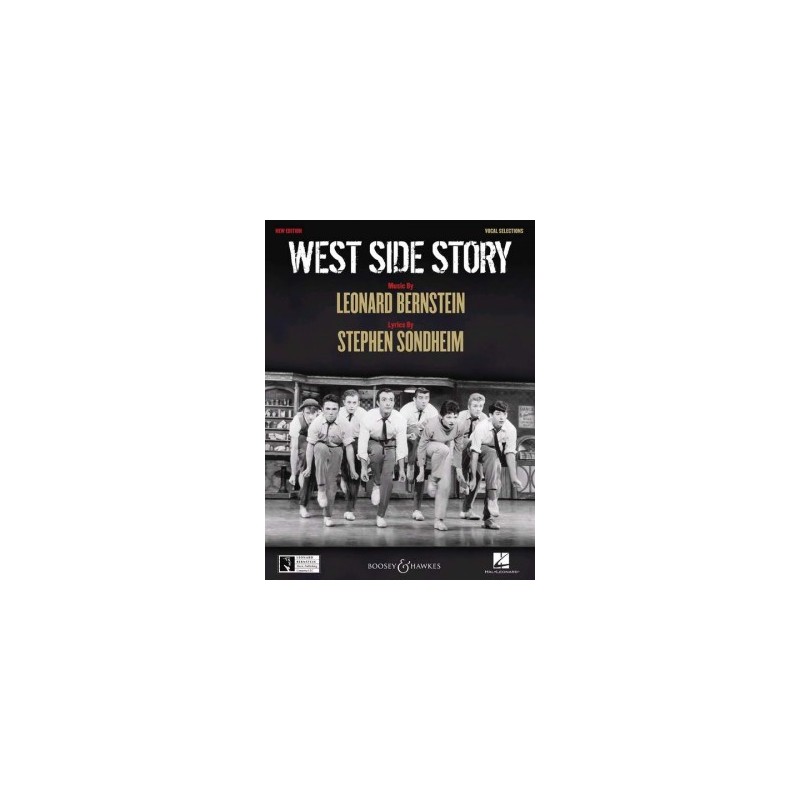 PARTITION CHANT PIANO WEST SIDE STORY BHL5001068 LE KIOSQUE A MUSIQUE