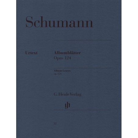 PARTITION SCHUMANN ALBUMBLATTER HENLE HN82 LE KIOSQUE A MUSIQUE