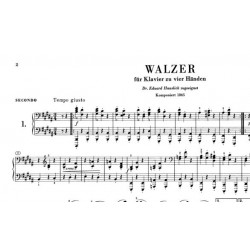 brahms valses partition piano 4 mains