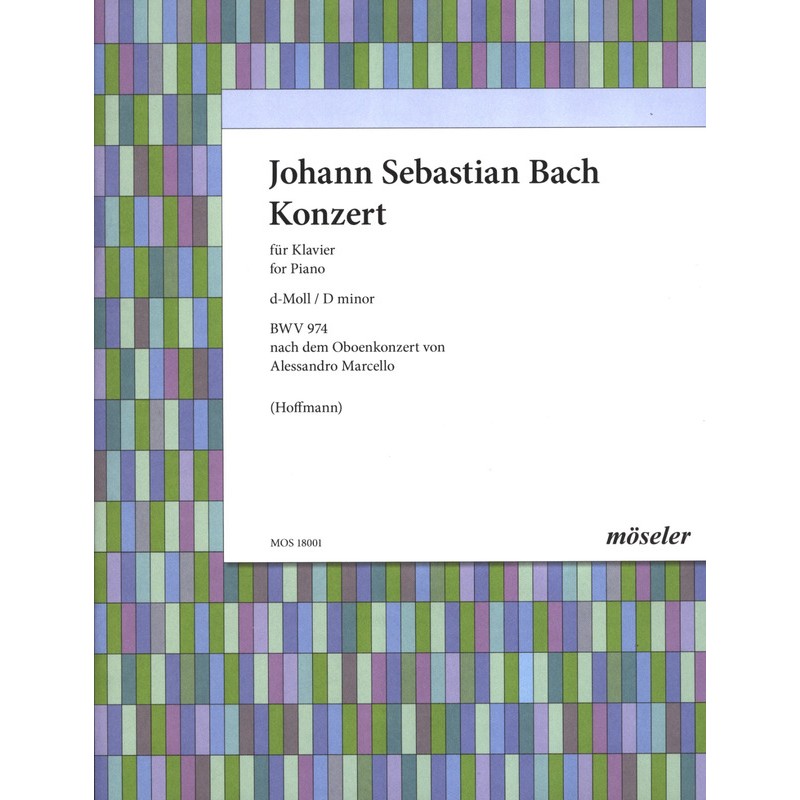 Bach Adagio BWV974 - Partition piano Bach Adagio BWV974 - Partition piano