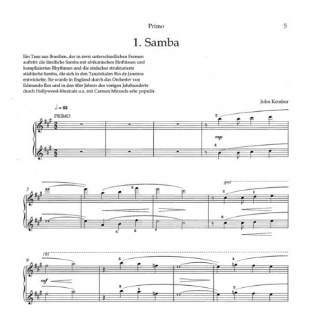 john kember duett collection partition piano 4 mains