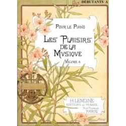 PARTITION PIANO LES PLAISIRS DE LA MUSIQUE DEBUTANT A HL25323 LE KIOSQUE A MUSIQUE