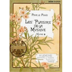 partition les plaisirs de la musique volume débutant B