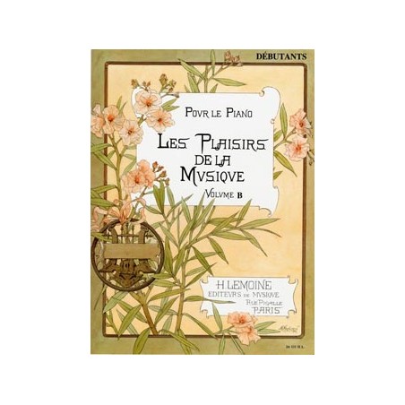 partition les plaisirs de la musique volume débutant B