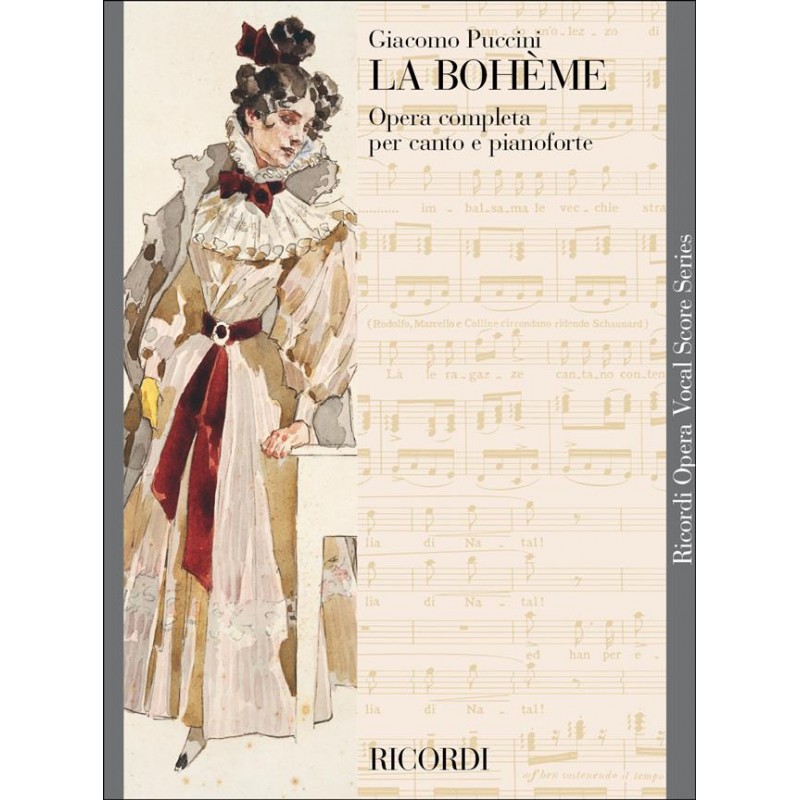 PARTITION LA BOHEME PUCCINI CP09900005 LE KIOSQUE A MUSIQUE