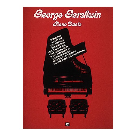 PARTITION GEORGE GERSHWIN PIANO DUETS HL00312603 LE KIOSQUE A MUSIQUE