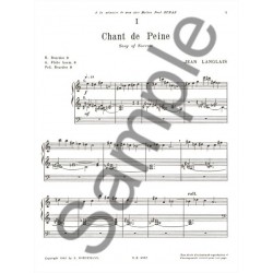 langlais 9 pieces pour grand orgue partition