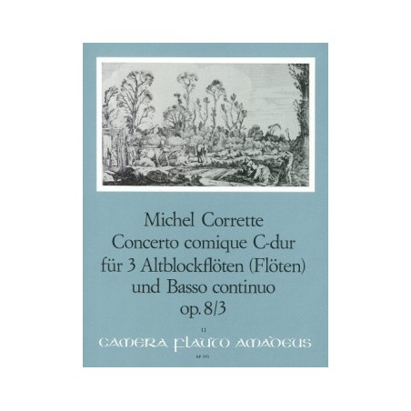 Michel Corrette concerto comique partition