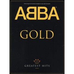 Partition ABBA GOLD chant piano guitare - Kiosque musique Avignon