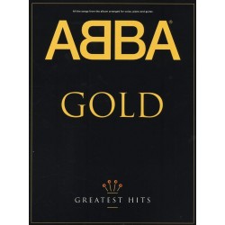 Partition ABBA GOLD chant piano guitare - Kiosque musique Avignon