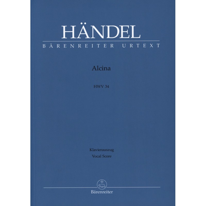 Haendel Alcina partition chant