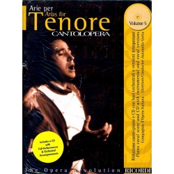 PARTITION ARIE PER TENORE CANTOLOPERA NR139598 LE KIOSQUE A MUSIQUE