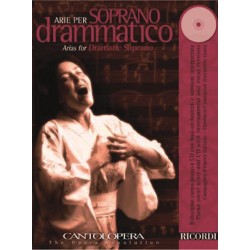 PARTITION ARIE PER SOPRANO DRAMMATICO CANTOLOPERA NR139850 LE KIOSQUE A MUSIQUE