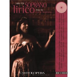 PARTITION ARIE PER SOPRANO LIRICO CANTOLOPERA NR139849 LE KIOSQUE A MUSIQUE