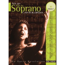 PARTITION ARIE PER SOPRANO VOL1 CANTOLOPERA NR138729 LE KIOSQUE A MUSIQUE