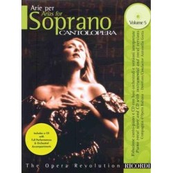 PARTITION ARIE PER SOPRANO CANTOLOPERA NR139597 LE KIOSQUE A MUSIQUE