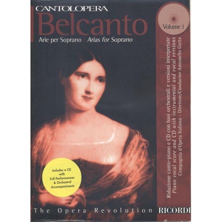 BELCANTO ARIE PER SORPANO CANTOLOPERA NR139605 LE KIOSQUE A MUSIQUE