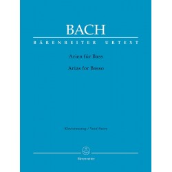 bach das arienbuch partition basse
