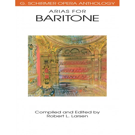 Partition Arias for baritone Robert Larsen HL50481100 Le kiosque à musique