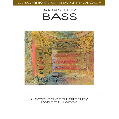 Partition Arias for Bass Robert Larsen HL50481101 Le kiosque à musique Avignon