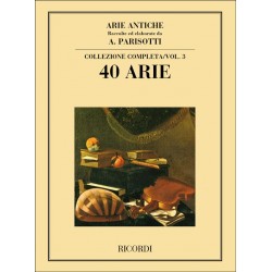 Parisotti arie antiche volume 3 partition