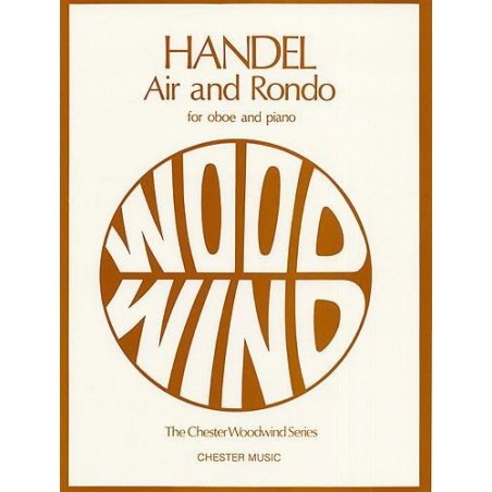 haendel air et rondo partition hautbois