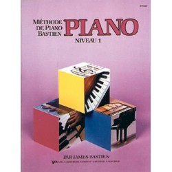 Méthode piano Bastien niveau 1 MF930 Le kiosque à musique Avignon