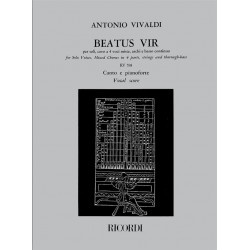 Vivaldi beatus vir partition chant