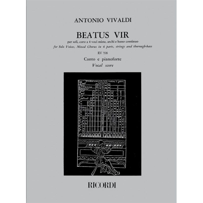 Vivaldi beatus vir partition chant