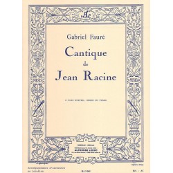 Partition Cantique de Jean Racine HA9065 Le kiosque à musique Avignon